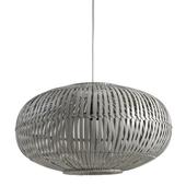 Photo NLA1680 : Grey bamboo bowl lampshade