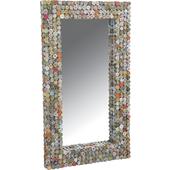 Photo NMI1390V : Rectangular recycled paper mirror