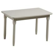 Photo NTE1160 : Table enfant en hêtre laqué gris clair