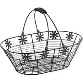Photo PAM2550 : Metal basket with movable handles