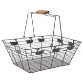 Photo PAM2690 : Metal basket with movable handles