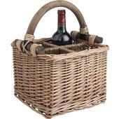 Photo PBO1580 : Willow 4 bottle hamper