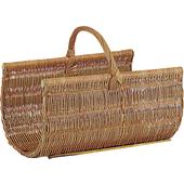 Photo PBU1160 : Buff willow log basket with handle