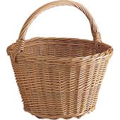 Photo PMA1770 : Buff willow shopping basket