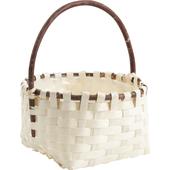 Photo PMA4840 : Wooden basket with handle
