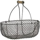 Photo PME103S : Rusty wire baskets with handle