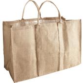 Photo SBU1040 : Plastic-coated jute log bag