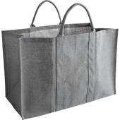 Photo SBU1060 : Sac à bûches en jute gris