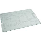 Photo TPL2750V : Glass tray