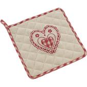 Photo TTX1040 : Potholder with heart design