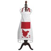 Photo TTX1480 : Tablier Poule rouge