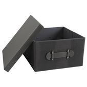 Photo VVA1940 : Grey imitation lizard leather foldable box