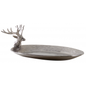 Photo CAN155S : Aluminium deer head trays