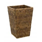 Photo CBU1350 : Antic rattan waste paper basket