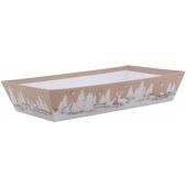 Photo CCO2280 : Cardboard rectangular basket - Deers design