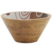 Photo CCO8441 : Mango wood and resin salad bowl