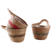 Photo CCO9582P : Stained hyacinth basket