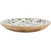 Photo CCO9660 : Mango wood and resin salad bowl - Olives