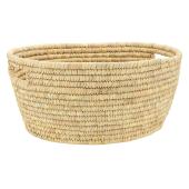 Photo CLI1920 : Corbeille à linge ovale en palmier