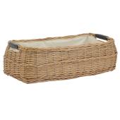 Photo CRA6430C : Basket in buff willow