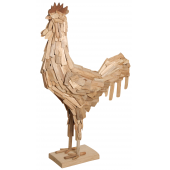 Photo DAN2660 : Huge rooster in driftwood