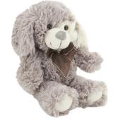 Photo DAN2821C : Peluche chien gris