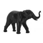 Photo DAN3180 : Black resin elephant
