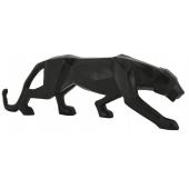 Photo DAN3190 : Resin black leopard statue