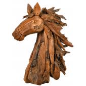 Photo DAN3300 : Teak horse's head