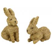 Photo DAN334S : Straw rabbits