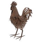 Photo DAN3640 : Decorative rooster in metal
