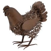 Photo DAN3650 : Hen in antique metal