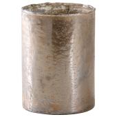 Photo DBO2870V : Antique glass candle holder