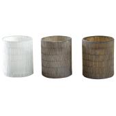 Photo DBO2930V : Glass candle holder