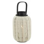 Photo DBO4060V : Wood and cotton lantern