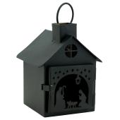 Photo DBO4840 : Lacquered metal candle holder