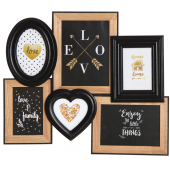 Photo DCA2440V : Wooden multiple pictures frame