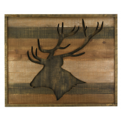 Photo DCA2590 : Wooden wall decor Deer