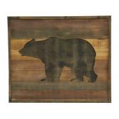 Photo DCA2660 : Painted wood frame - Bear