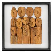 Photo DCA2800 : Wall decor in teak wood