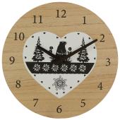 Photo DHL1730 : Horloge en médium