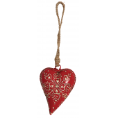 Photo DMO1670 : Metal red heart