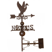 Photo DMU1850 : Cast iron goose weather vane