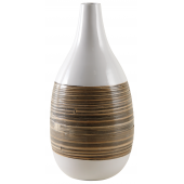 Photo DVA1630 : Lacquered bamboo vase