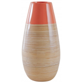Photo DVA1690 : Vase en bambou laqué