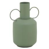 Photo DVA1910 : Armygreen metal vase