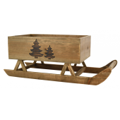 Photo DVI1930 : Stained wood sledge Christmas tree