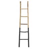 Photo DVI2120 : Wooden ladder - Natural & Black
