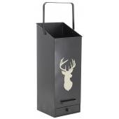 Photo GCH2370 : Metal pellets bucket - Deer Design