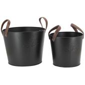 Photo GCH253S : Buckets in metal 